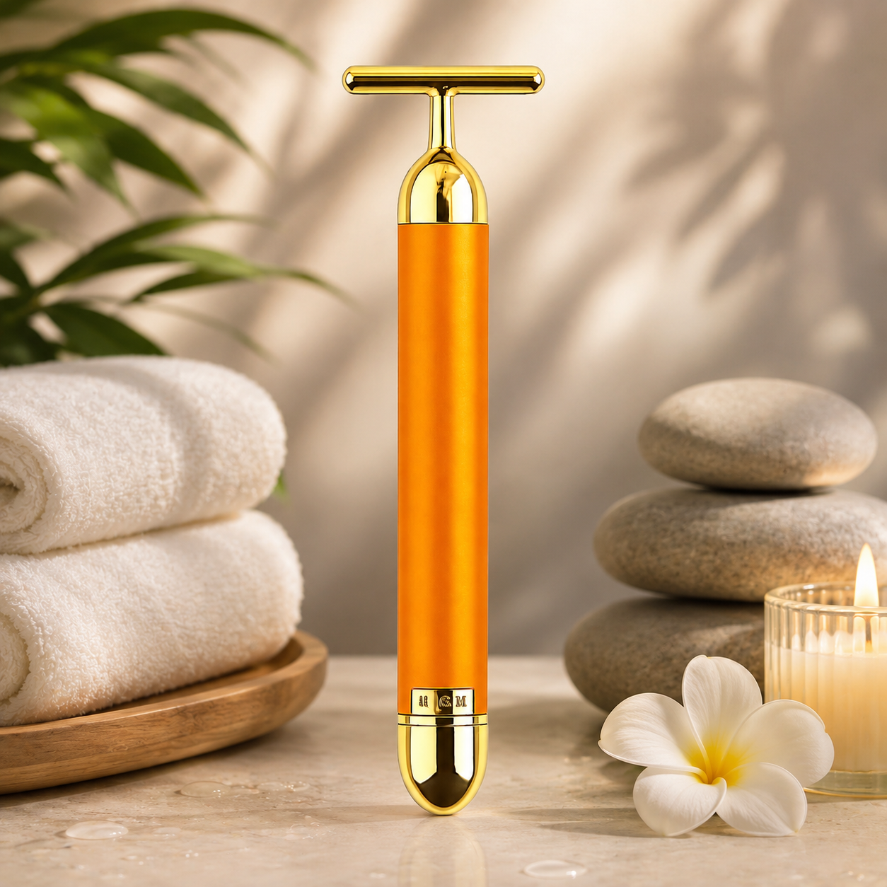 Face Massager Machine for Facial – Electric Gold Face Massager