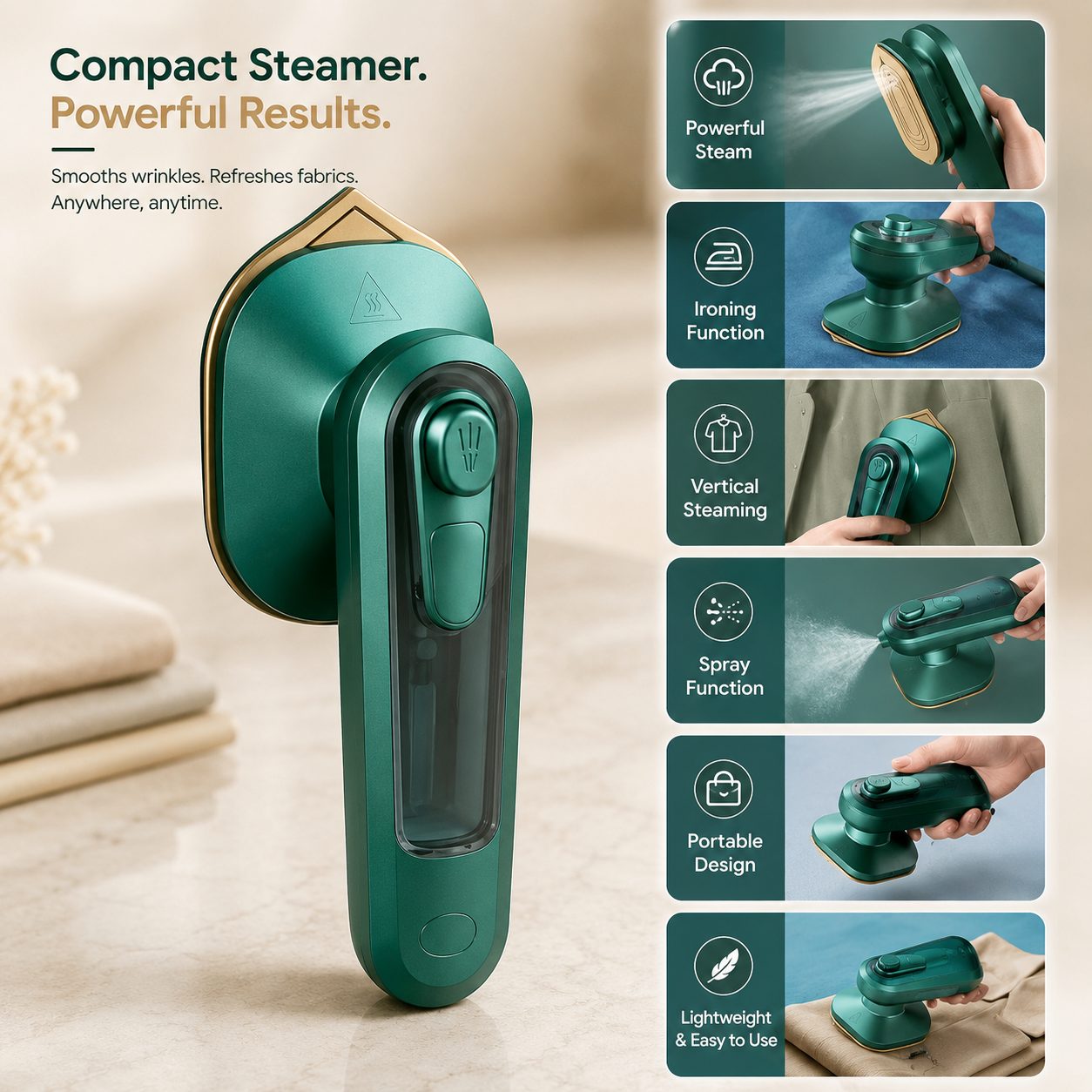 Portable Handheld Steam Iron Machine