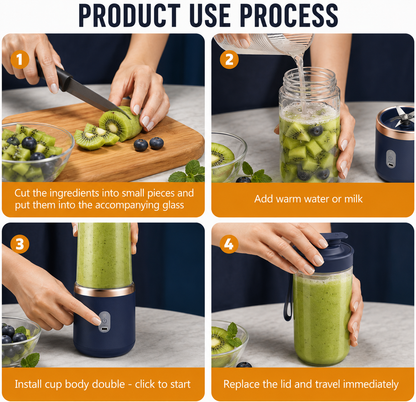 Portable Blender Electric Juicers Fruit Mixers