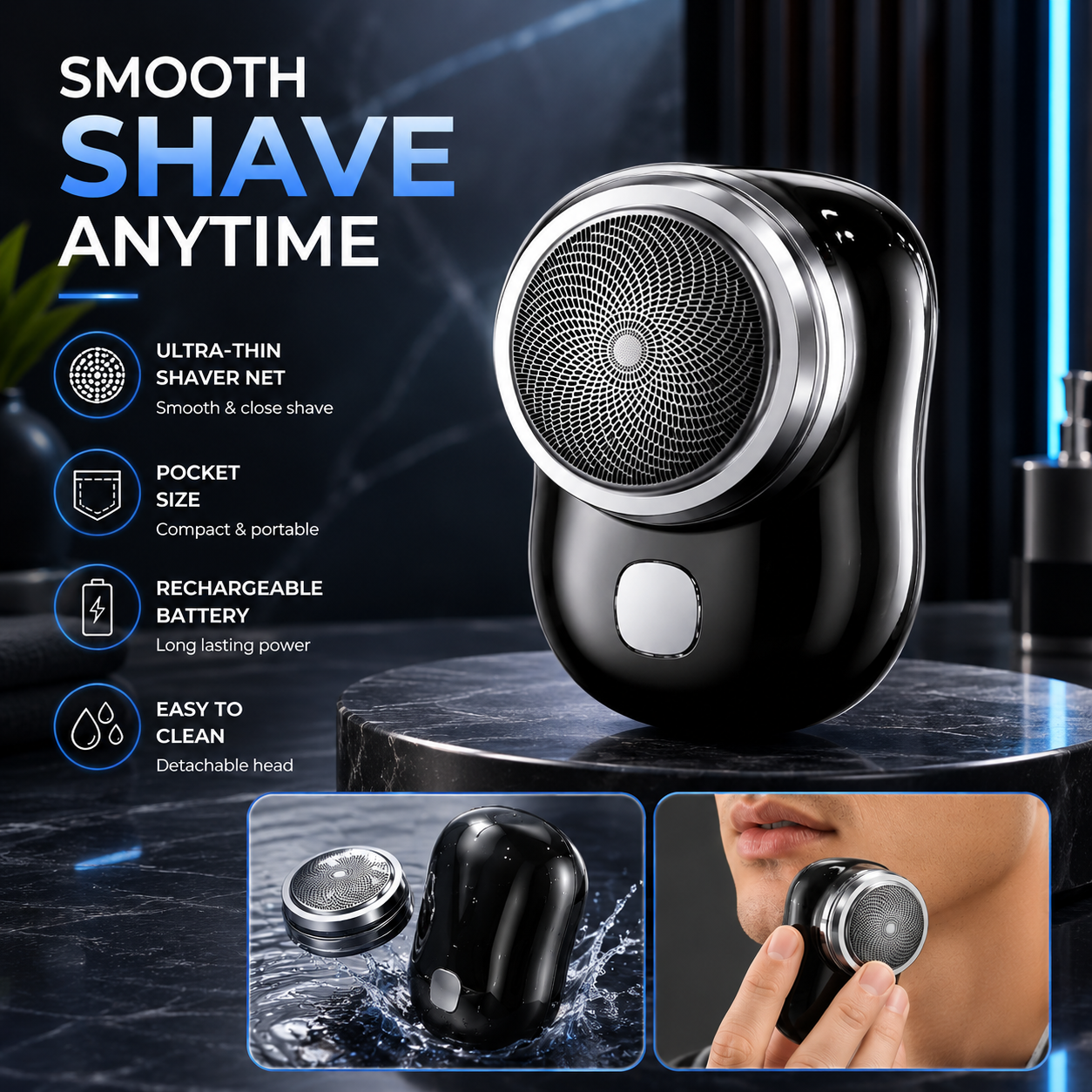 Mini Electric Shaver for Man