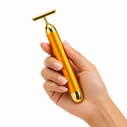 Face Massager Machine for Facial – Electric Gold Face Massager